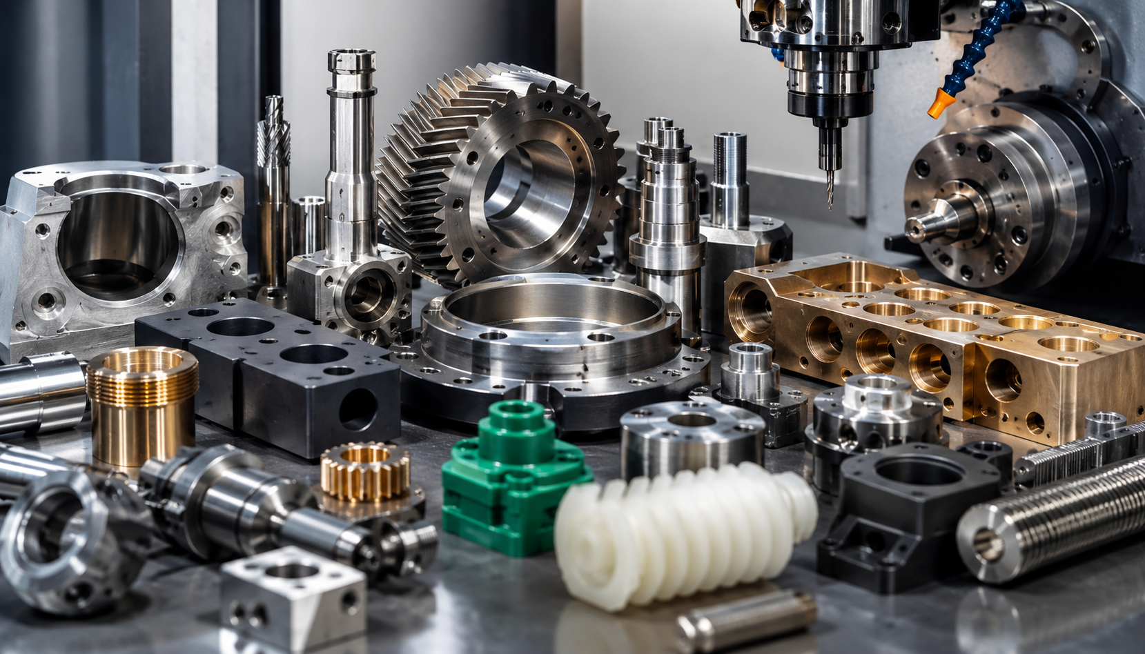 Servicio de mecanizado industrial de precisión